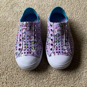NEW Toddler Girls Skechers Unicorn Foamies Size 11